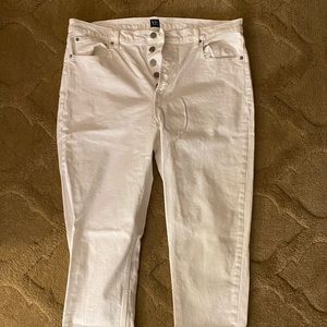 Gap Denim White Button Up